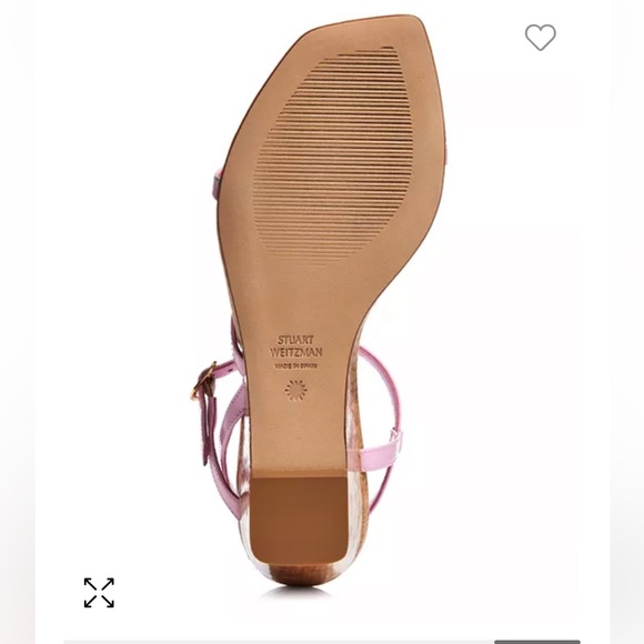 Stuart Weitzman Oasis 50 Wedge Color: Blossom
Sandal (Women)size 8 gently worn - Picture 16 of 16
